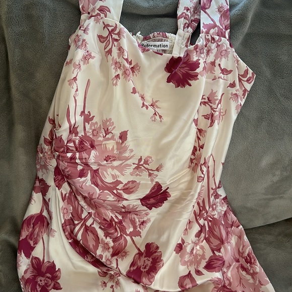 REFORMATION
Women's Earl Silk Floral maxi dress Christa - Picture 6 of 9